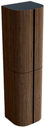 KURVE 160cm armoire colonne couleur Walnut avec 4 portes.