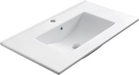 DENIA Inset / Built-in Basin Ceramics 81cm. Position basin Center.