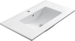 DENIA Inset / Built-in Basin Ceramics 81cm. Position basin Center.
