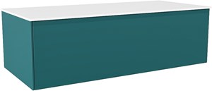 LOOR módulo 100cm color Smag con encimera solid surface.