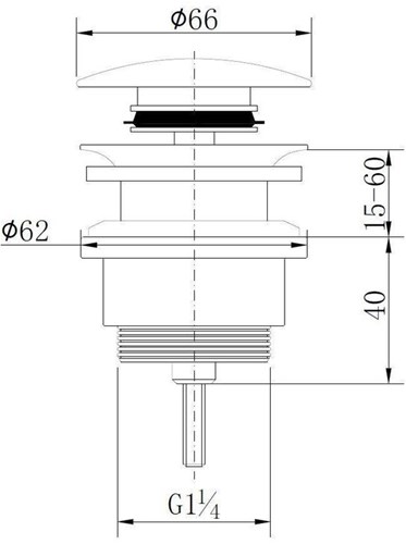 Tapón de desagüe de solid surface-2