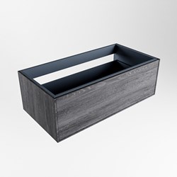 ERIN badmeubel onderkast 90cm met 1 lade in de kleur Antracite.