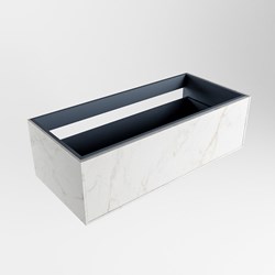 ERIN badmeubel onderkast 100cm met 1 lade in de kleur Carrara.