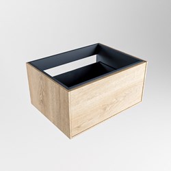 ERIN badmeubel onderkast 60cm met 1 lade in de kleur Washed Oak.