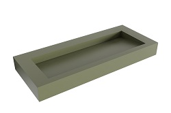 MONDIAZ AVON VRIJHANGENDE SOLID SURFACE WASTAFEL