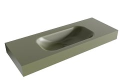 MONDIAZ BIG SMALL VRIJHANGENDE SOLID SURFACE WASTAFEL