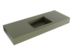 MONDIAZ EDGE VRIJHANGENDE SOLID SURFACE WASTAFEL