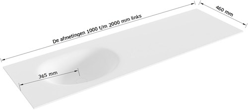 NL - MOON 100-200 links technische tekening
