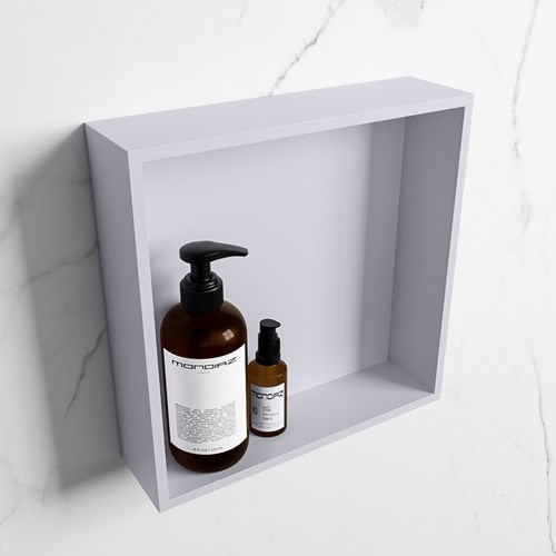 EASY Nis 29,5x29,5cm in solid surface kleur Cale | Cale. 1 vak  geschikt voor in- of opbouw