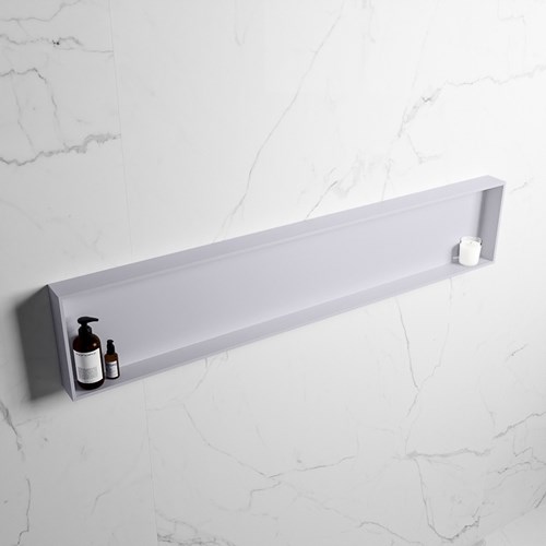 EASY Nis 149,5x29,5cm in solid surface kleur Cale | Cale. 1 vak  geschikt voor in- of opbouw