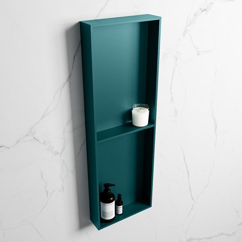 EASY Nis 149,5x29,5cm in solid surface kleur Smag | Smag. 2 vakken geschikt voor in- of opbouw