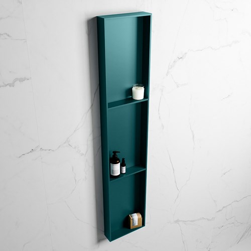 EASY Nis 149,5x29,5cm in solid surface kleur Smag | Smag. 3 vakken  geschikt voor in- of opbouw