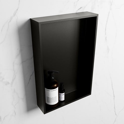 EASY Nis 44,5x29,5cm in solid surface kleur Urban | Urban. 1 vak  geschikt voor in- of opbouw