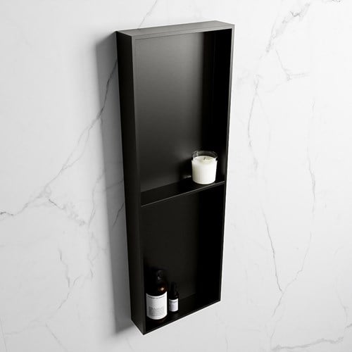 EASY Nis 149,5x29,5cm in solid surface kleur Urban | Urban. 2 vakken geschikt voor in- of opbouw