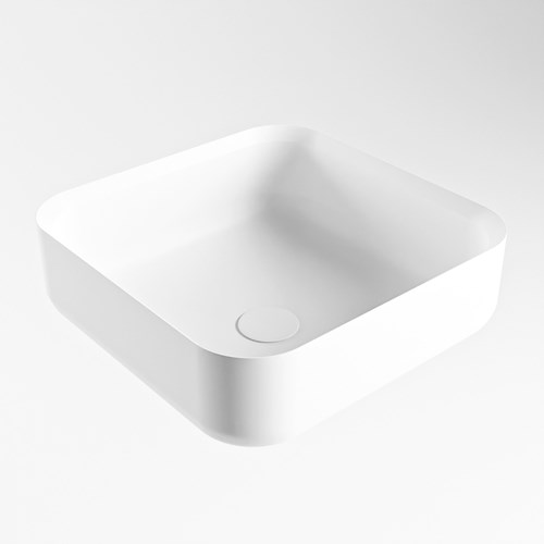 BINX Waskom solid surface 36cm kleur Talc / Talc-3
