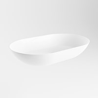 ONNI Countertop Basin solid surface 55cm color Talc / Talc.-3