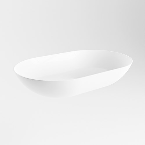 ONNI Countertop Basin solid surface 55cm color Talc / Talc.-3