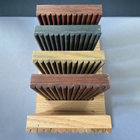 Sample set 4, alle multiplex/eiken kleuren voor badmeubels.