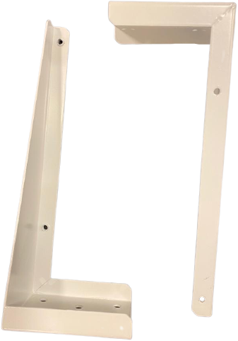 Set ophangbeugel 25cm Standaard ( fontein wastafels ).