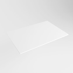 TOP 23 Talc solid surface Piani di lavoro 40cm. Spessore 0,9cm. Adatto per il piano di lavoro | lavabo d'appoggio.