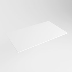 TOP 30 Talc solid surface Piani di lavoro 70cm. Spessore 0,9cm. Adatto per il piano di lavoro | lavabo d'appoggio.