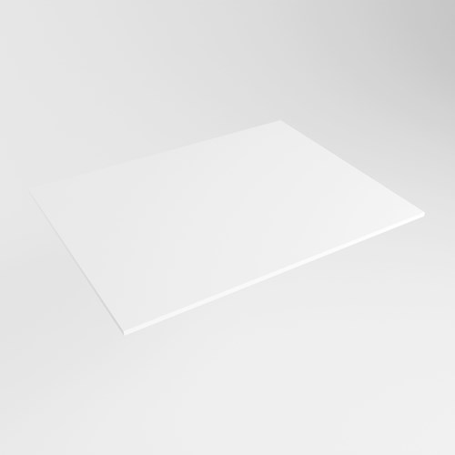 TOP 46 Talc solid surface Piani di lavoro 51cm. Spessore 0,9cm. Adatto per il piano di lavoro | lavabo d'appoggio.-2