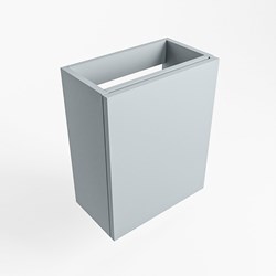 FOWY meuble lave-main sans lavabo 40cm 1 porte couleur Clay.
