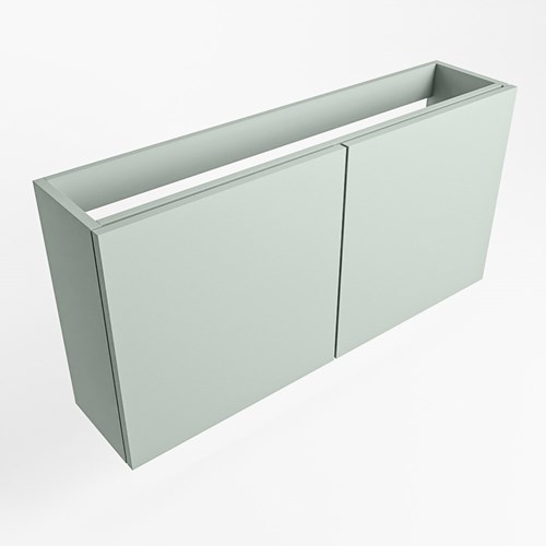 FOWY toiletmeubel met 2 deuren kleur Greey 100cm breed.
