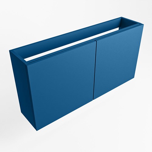 FOWY toiletmeubel met 2 deuren kleur Jeans 80cm breed.