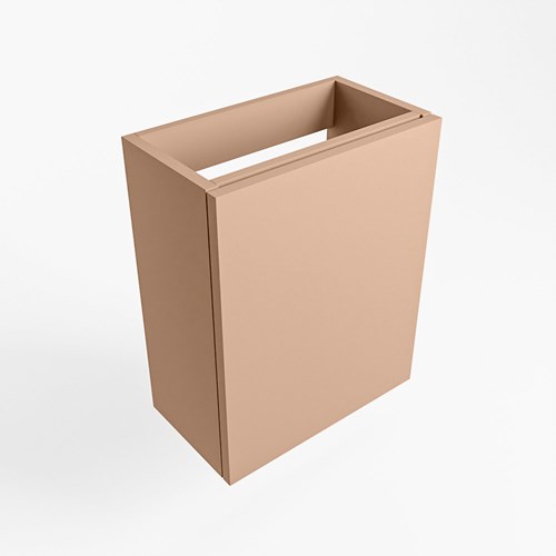 FOWY cloakroom base cabinet 40cm 1 door color Rosee.