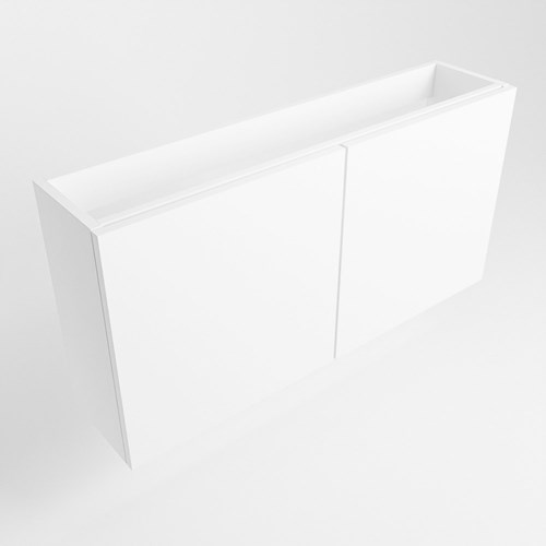 FOWY toiletmeubel met 2 deuren kleur Talc 80cm breed.
