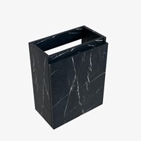 TURE cloakroom base cabinet 40cm 1 door color Marquina.