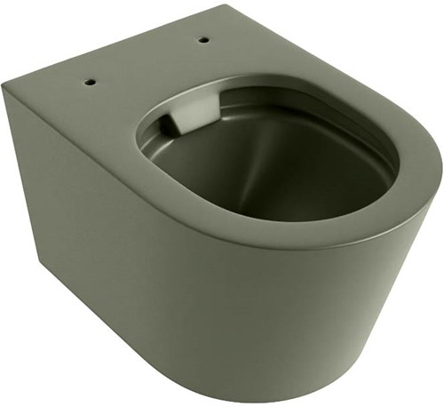 LAVIE hangend toilet single fire rimless diepspoel Army.