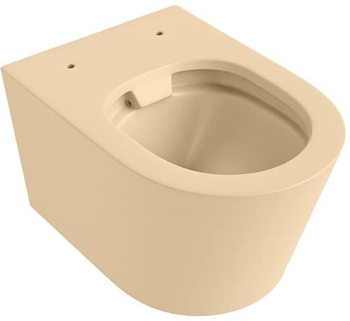 LAVIE hangend toilet single fire rimless diepspoel Sand.