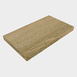 TOP 23 Washed Oak melamina Encimera 41cm. Espesor de la encimera 3cm. Encimera adecuada para lavamanos.