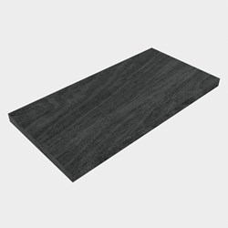 TOP 30 Antracite melamina Encimera 60cm. Espesor de la encimera 3cm. Encimera adecuada para lavamanos.