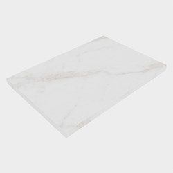 TOP 41 Carrara melamina Encimera 61cm. Espesor de la encimera 3cm. Encimera adecuada para lavamanos.