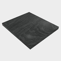 TOP 46 Antracite melamina Encimera 40cm. Espesor de la encimera 3cm. Encimera adecuada para lavamanos.