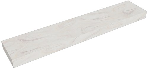 TOP 23 Ostra Solid surface plateau / topplaat 211. Dikte blad 12cm. Blad geschikt voor afdekplaat | waskom.