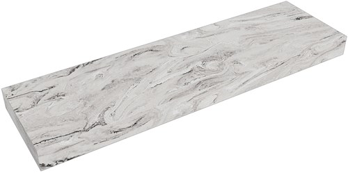 TOP 51 Glace Solid surface plateau / topplaat 181. Dikte blad 12cm. Blad geschikt voor afdekplaat | waskom.