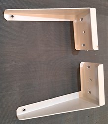 Support bracket set 20cm standard ( for cloakroom basins ).