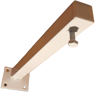 Ophangbeugel 35cm verstelbaar.