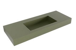 MONDIAZ ZINK VRIJHANGENDE SOLID SURFACE WASTAFEL